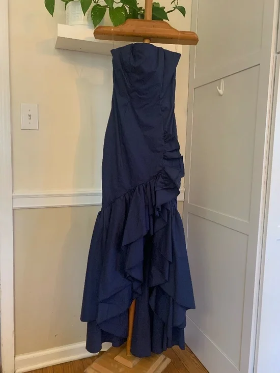 Babyboo Angelina Navy Prom Maxi Dress NWT - Picture 2 of 12